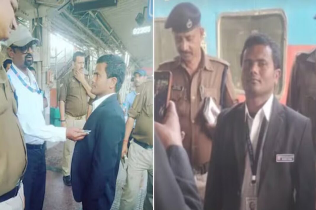 Mumbai Passenger Using Fake Local Train Ticket Caught By Alert RPF Team