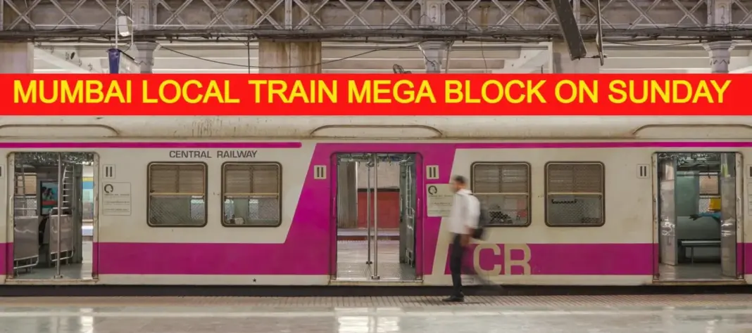 Mumbai Suburban Network To Undergo Sunday Mega Block