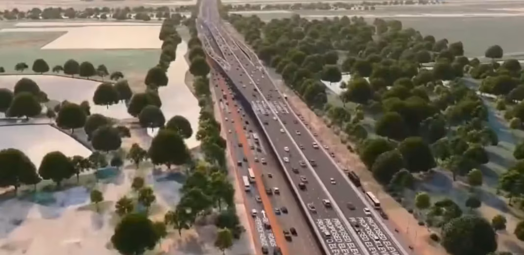 Thane Elevated Eastern Freeway Begins 13.9km Six Lanes 25-Minute Commute