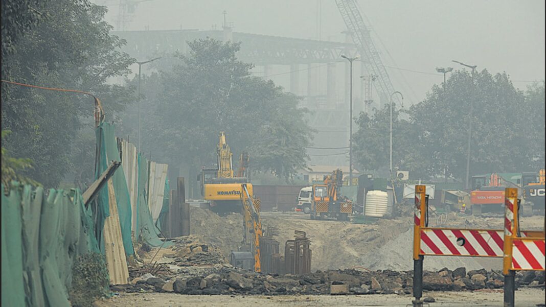 Delhi Orders Removal Of Roadside Construction Material Shops To Reduce Dust Pollution
