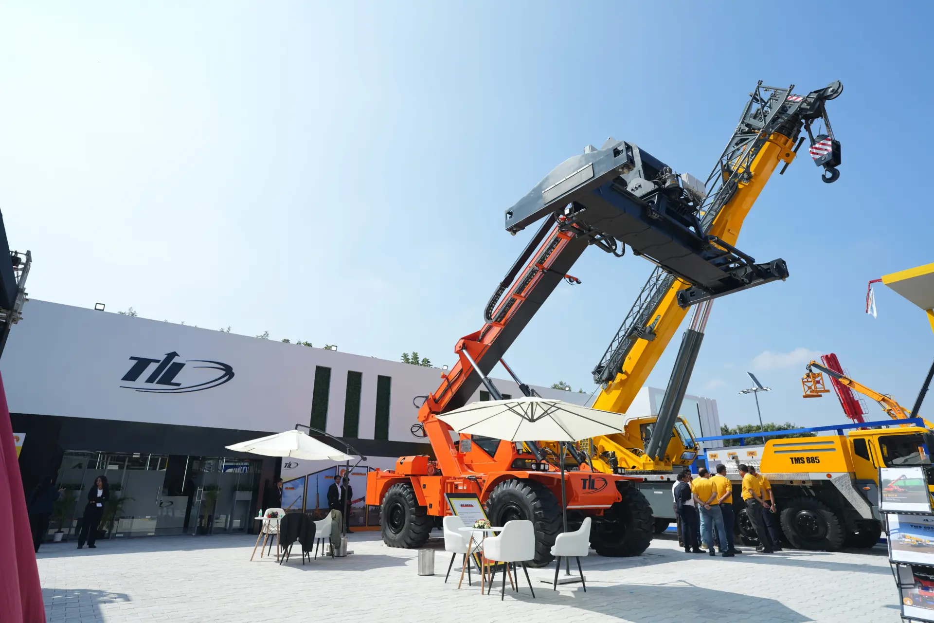 Bengaluru Exhibits TIL Limited New Construction Material Handling Equipment At EXCON 2025