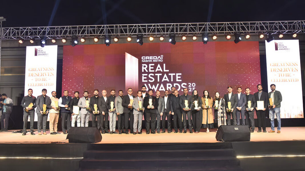 CREDAI Nashik Metro Honours Real Estate Excellence At Annual Industry Awards Ceremony