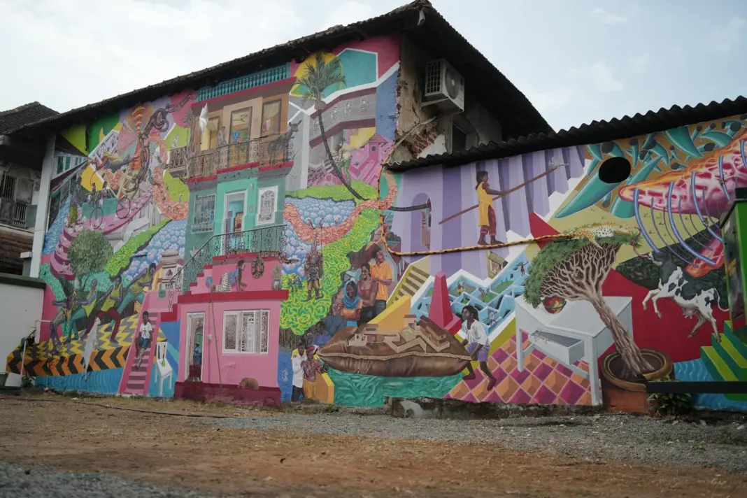 Kochi Island Mural Project Brings Contemporary Art To Streets And Neighbourhoods