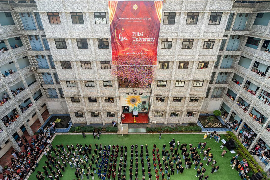 Navi Mumbai Panvel Campus Of Pillai College Now Recognised As Private University