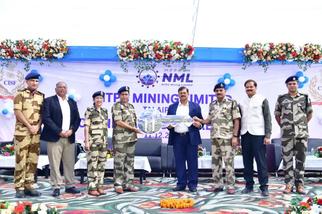 Chhattisgarh Raigarh NTPC Talaipalli Coal Mine Strengthened With CISF Deployment