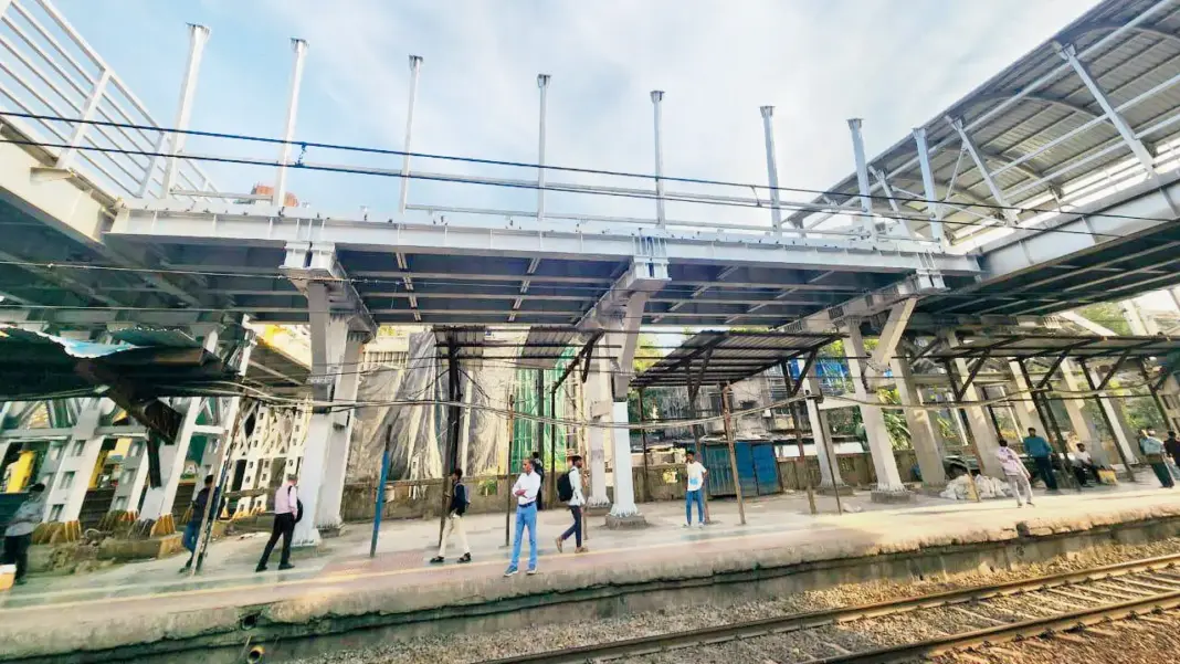 Mulund Railway Station Jodi Bridges Ready For Commuters By March 2026