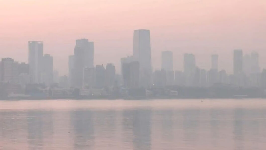 Mumbai Wakes To Hazy Skies With Winter Chill As Air Quality Remains Poor