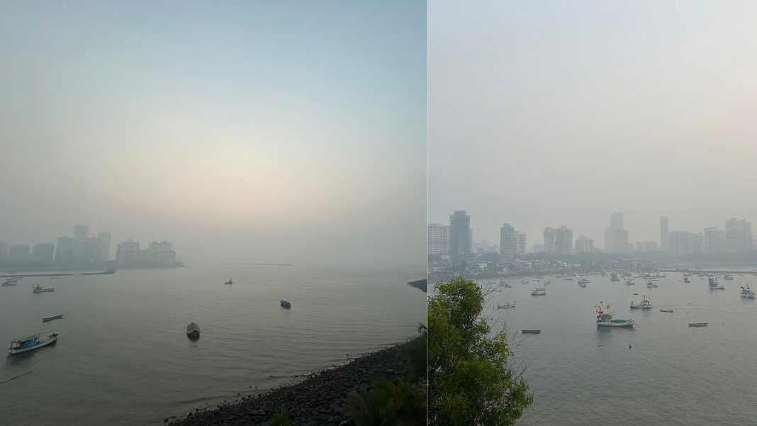 Mumbai Records Cool Smoggy Morning As AQI Remains Unhealthy At 258