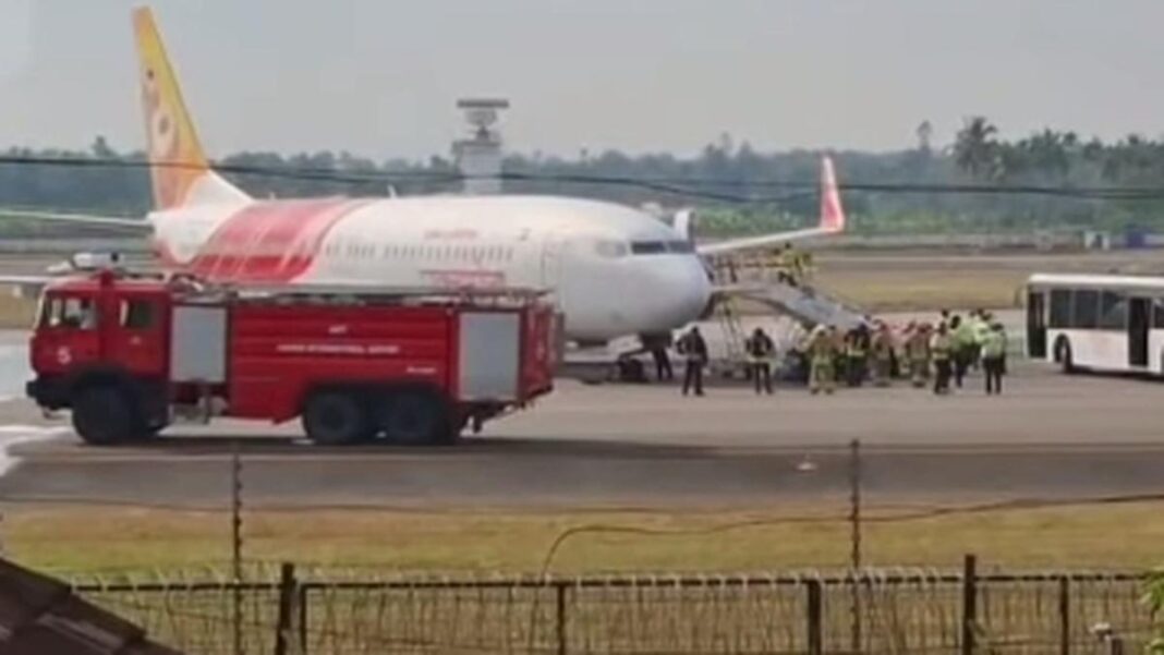 Kochi Emergency Landing For Air India Express Flight From Jeddah Tyres Burst