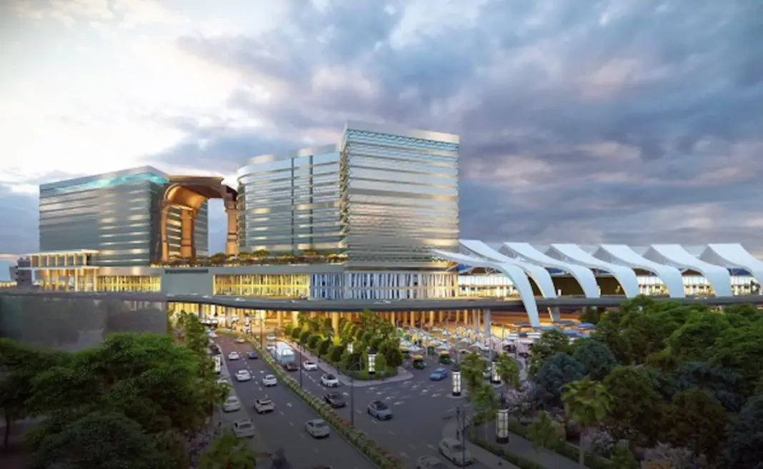 Ahmedabad Constructs India First Sixteen Storey Vertical Railway Station Integrating Bullet Metro