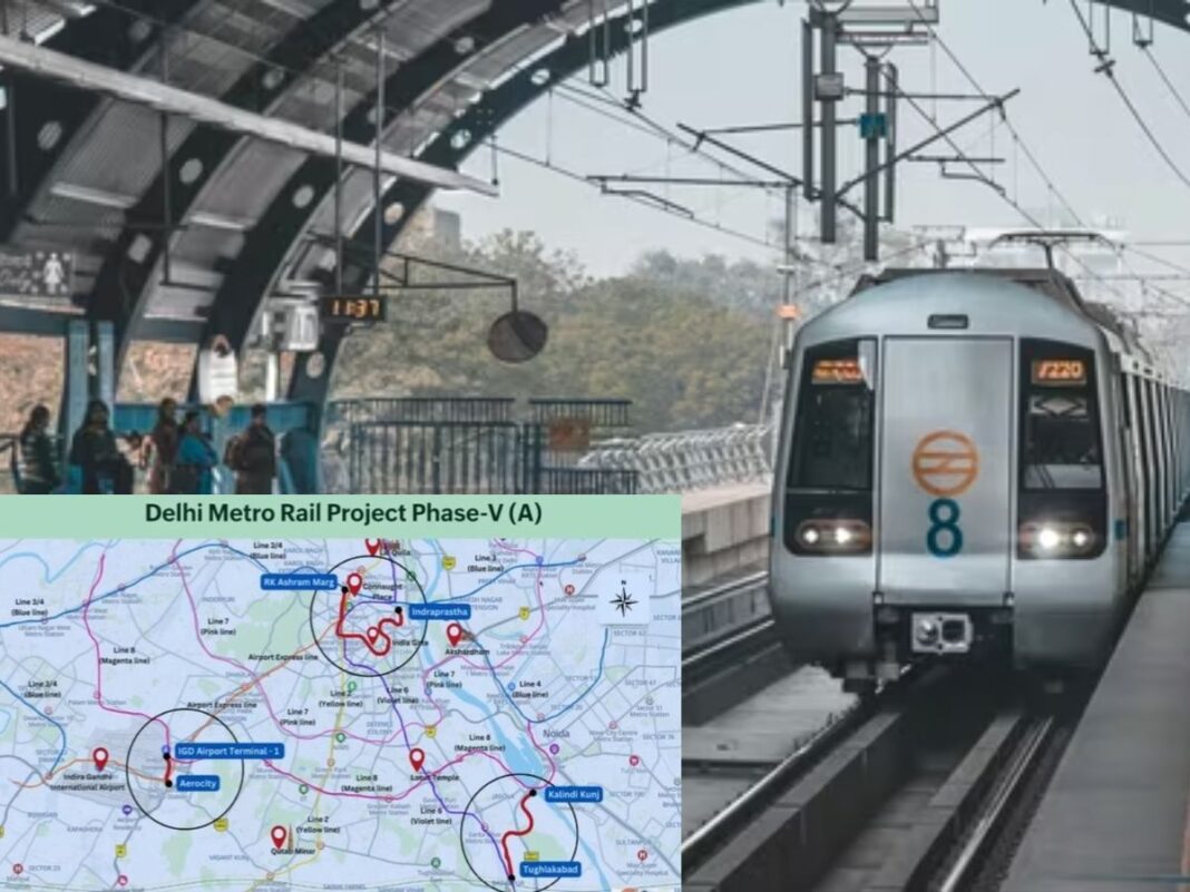 Delhi Metro Expansion Approved With 13 New Stations Over Three Years