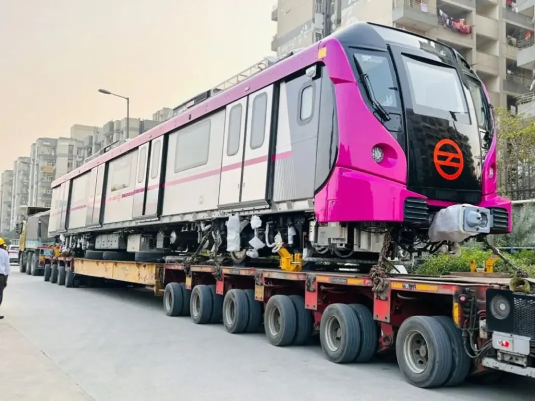 Delhi Metro Begins 8385 Km Golden Line Phase Four Civil Works Segment
