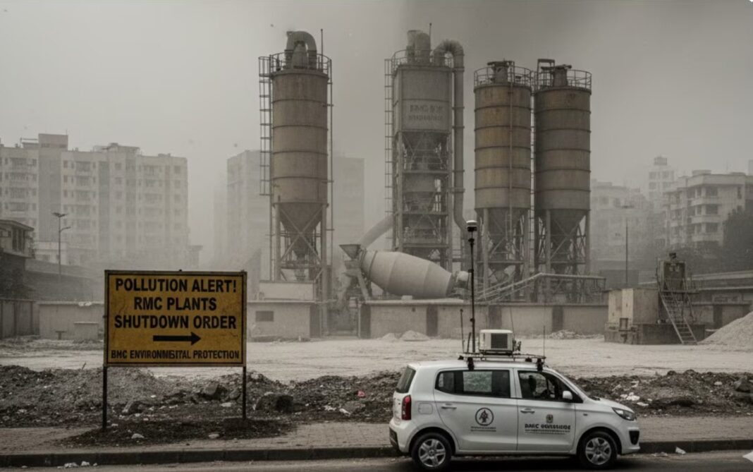 Mumbai Air Pollution Escalates MPCB Shuts Four Ready-Mix Concrete Plants Immediately