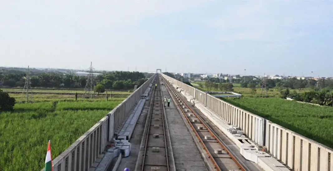 Mumbai Ahmedabad Bullet Train Project Advances Rapidly With Viaduct Bridges Tunnels Stations Completed
