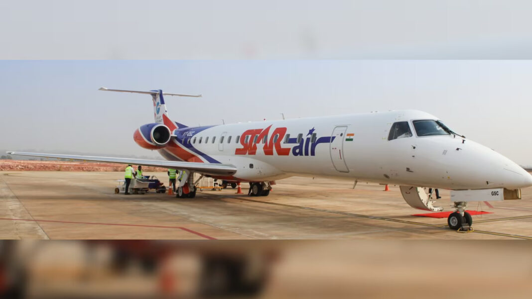 Star Air Makes History As First Regional Airline At Navi Mumbai Airport