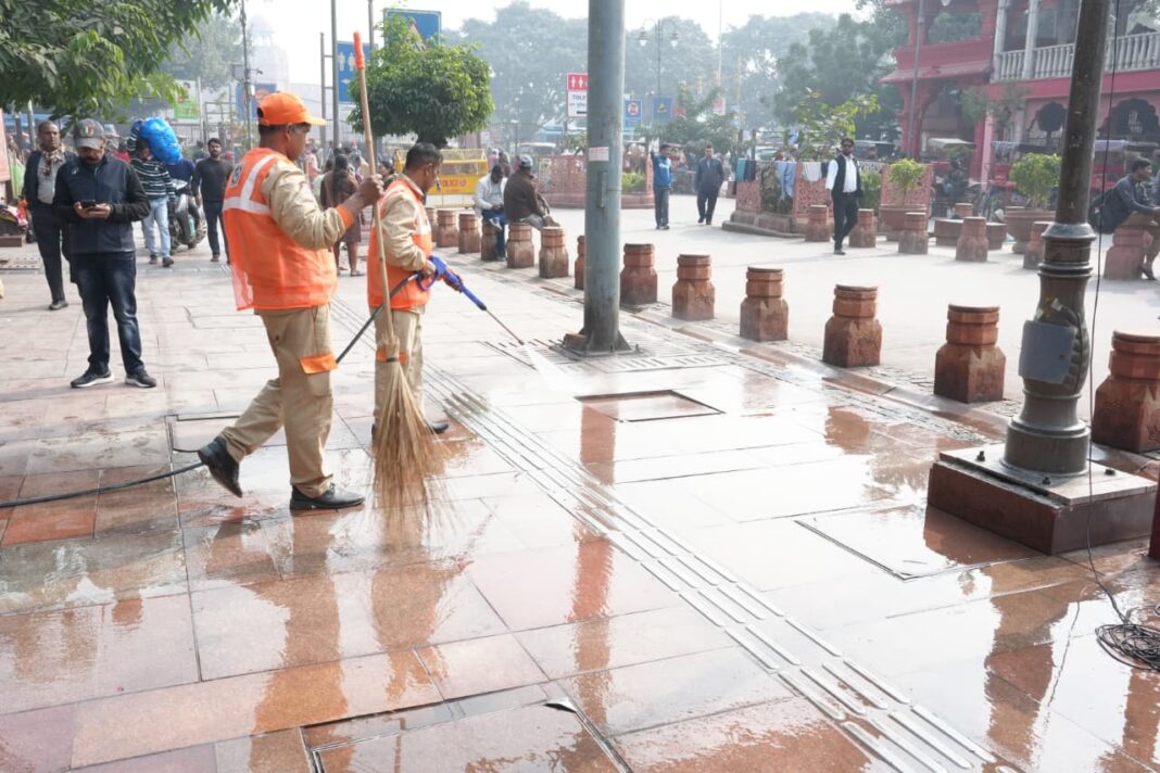 Delhi Begins Chandni Chowk Clean Up Ahead Of Major UNESCO Heritage Meet