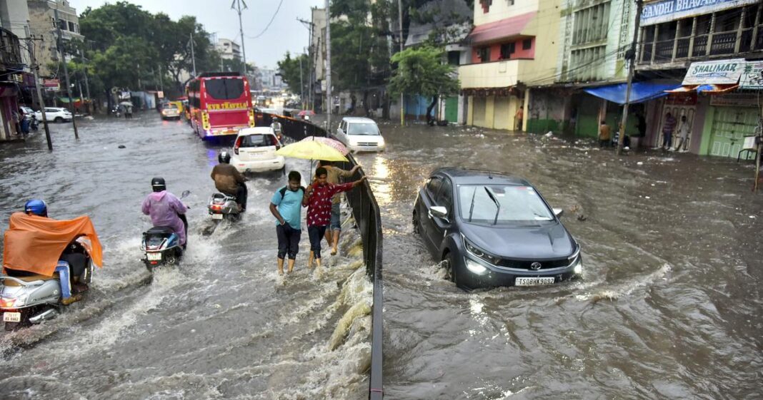 Hyderabad Flood Risk Rises With Rapid Urban Expansion