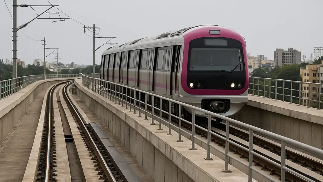 Bengaluru Sees Progress On Metro Pink Line Testing