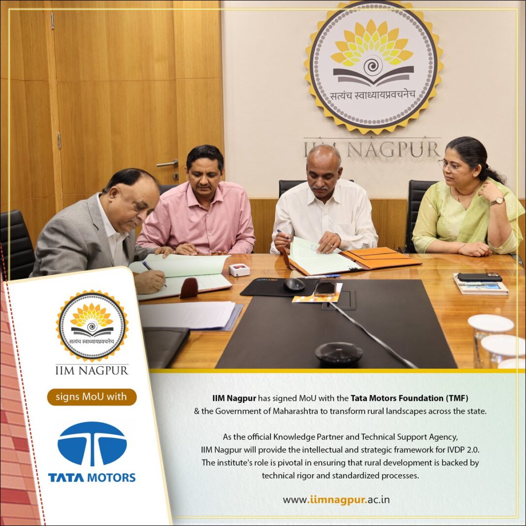 Nagpur IIM Partners With Govt And Tata Motors For Rural Growth