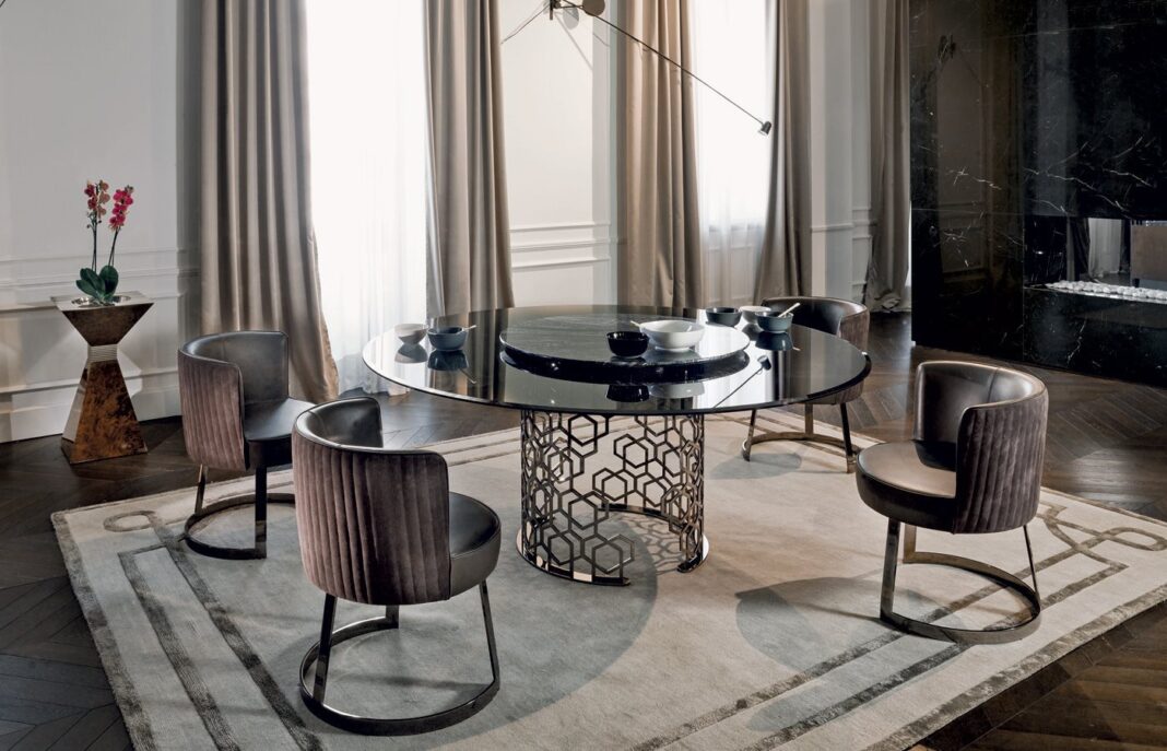 India Luxury Interiors See Longhi Manfred Table Debut
