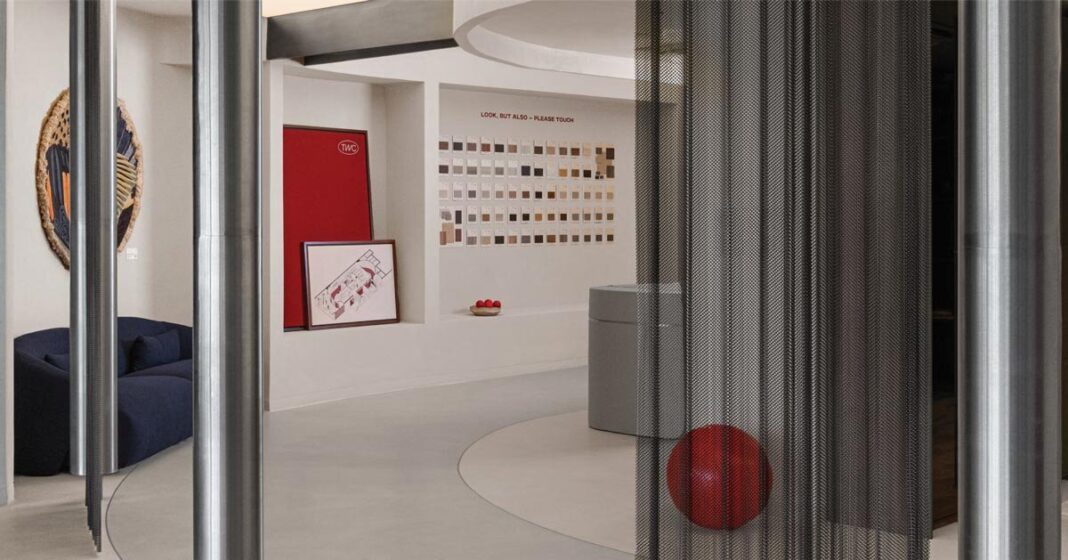 Delhi Studio Dot Shapes Material Driven Showrooms