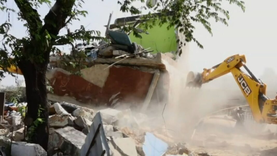 Bengaluru Thanisandra Homes Razed Without Notice