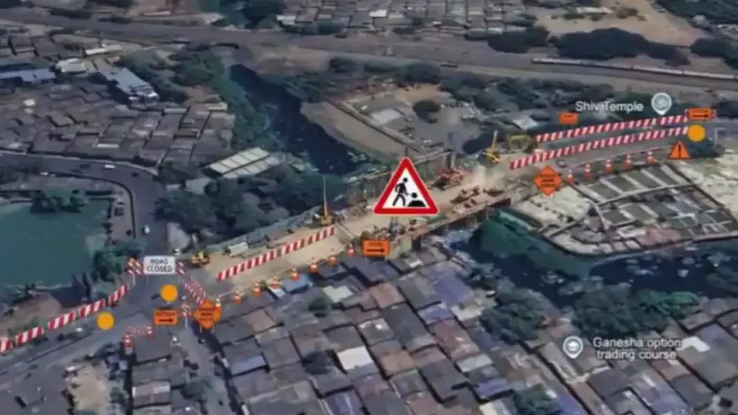 Kalyan East Roads Temporarily Closed For Bridge Reconstruction