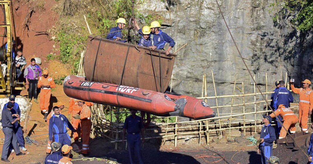 Meghalaya Illegal Mine Explosion Sparks Rescue Operations