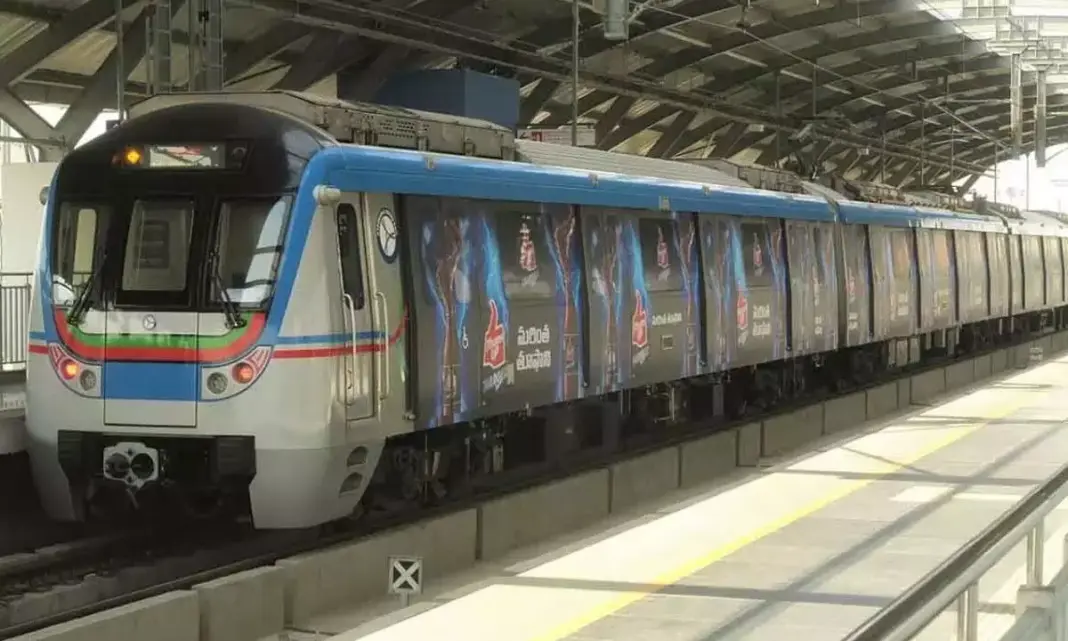 Hyderabad Flags Metro Advertisement Dues Dispute