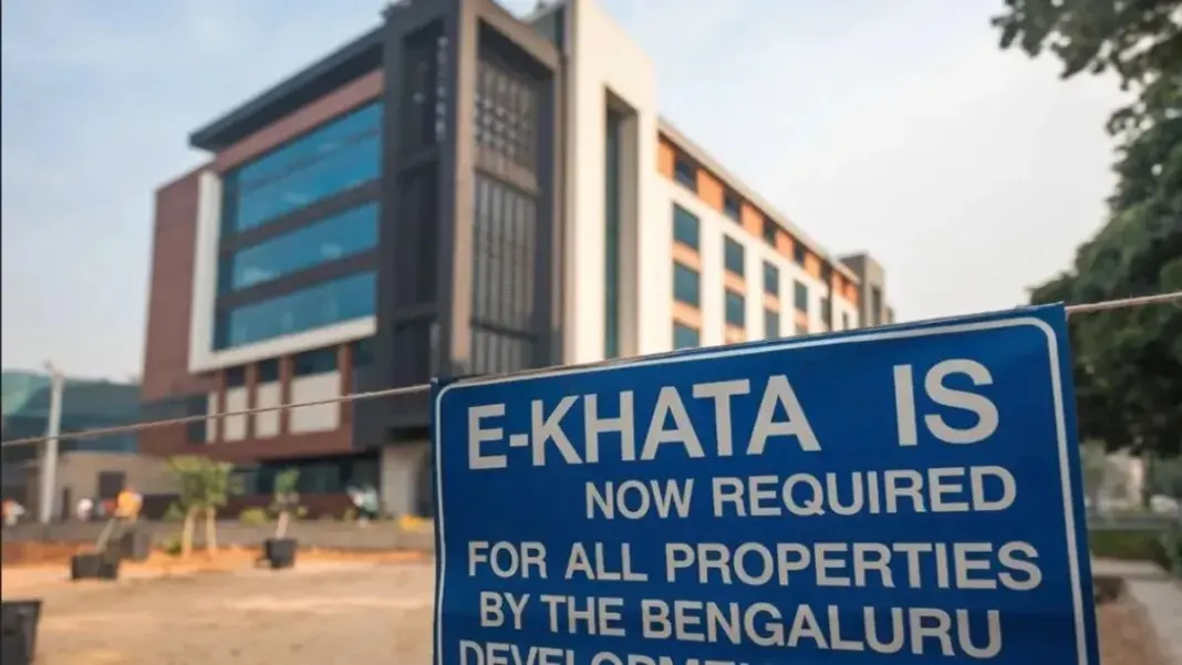 Karnataka Bengaluru e Khata drive enters mass phase
