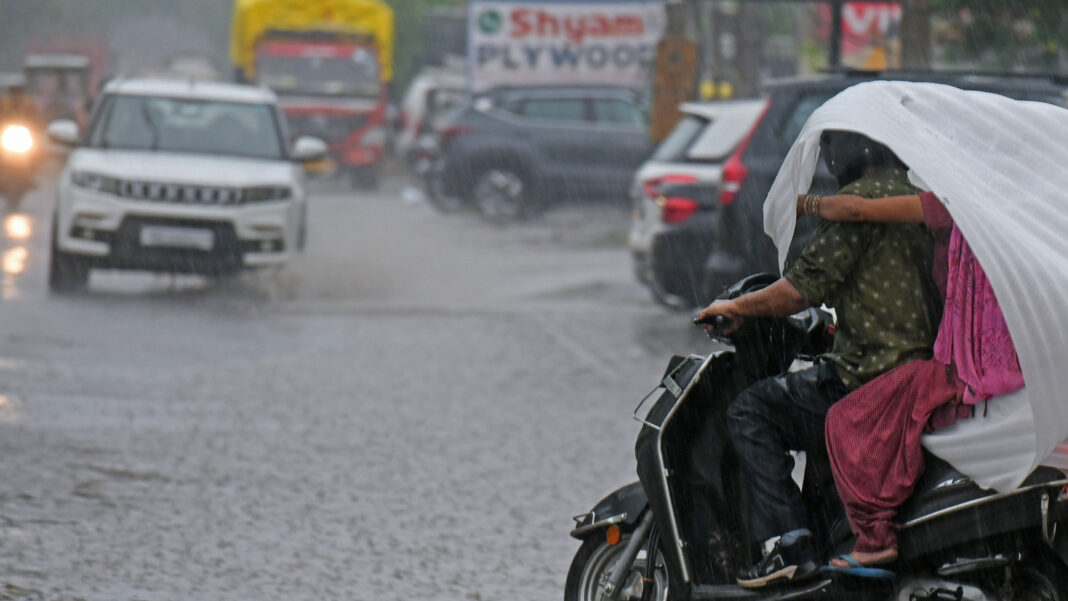 Ahmedabad Weather Shifts As Rain Spreads