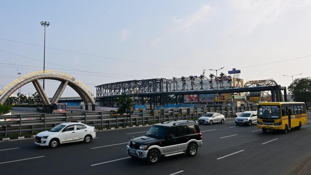 Chennai Multimodal Link At Kilambakkam Nears Completion