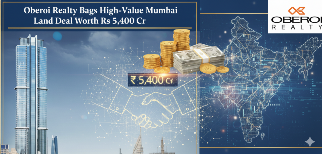 Oberoi Realty Bags High-Value Mumbai Land Deal Worth Rs 5,400 Cr