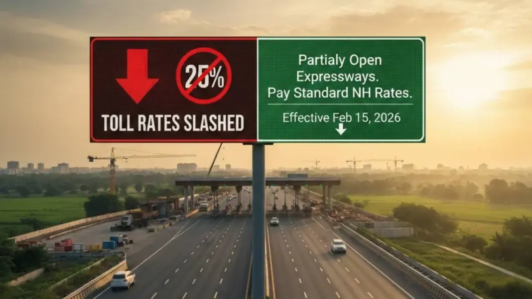 India Allows Partial Toll Charges On Highways