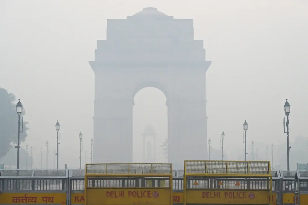 Delhi Air Quality Slips As Winter Conditions Persist