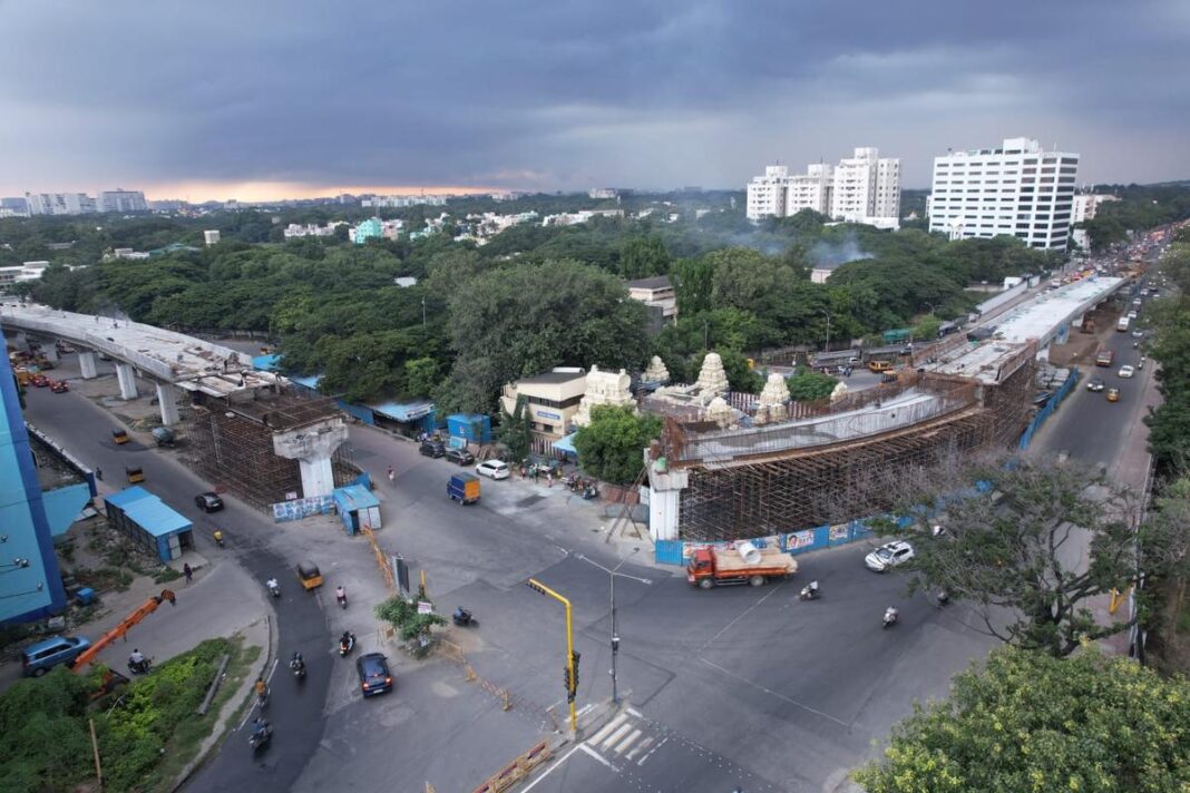 Chennai Madhya Kailash Flyover Opens