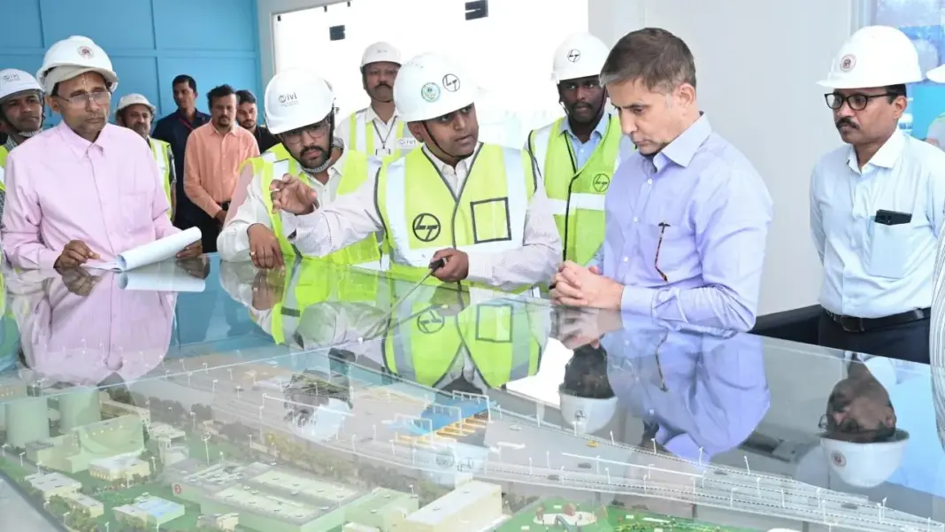 BMC Reviews Early Construction at Bhandup Sewage Project