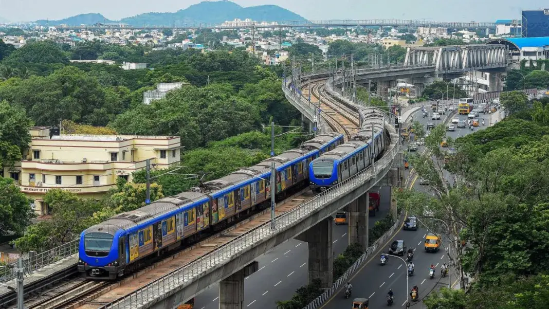 Chennai Metro Phase Two Elevated Sections Nearing Completion