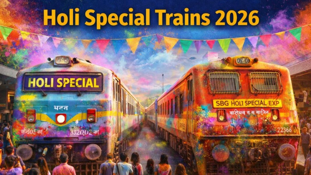 Central Railway Holi special trains expanded