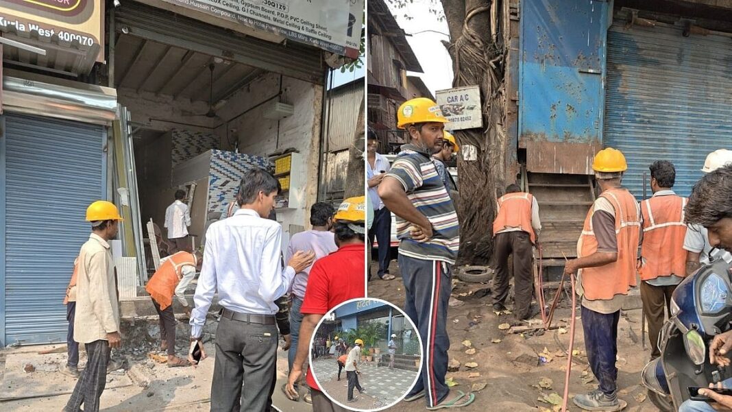 Mumbai Civic Crackdown Targets Footpath Encroachments