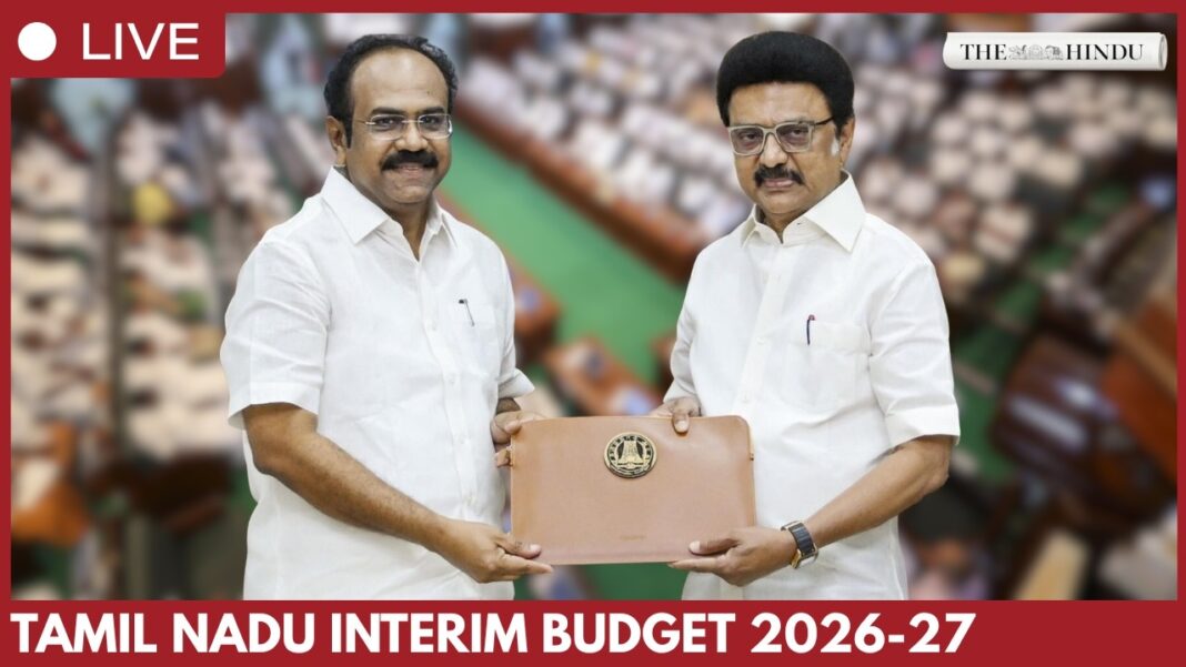 Tamil Nadu Interim Budget Backs Urban Growth