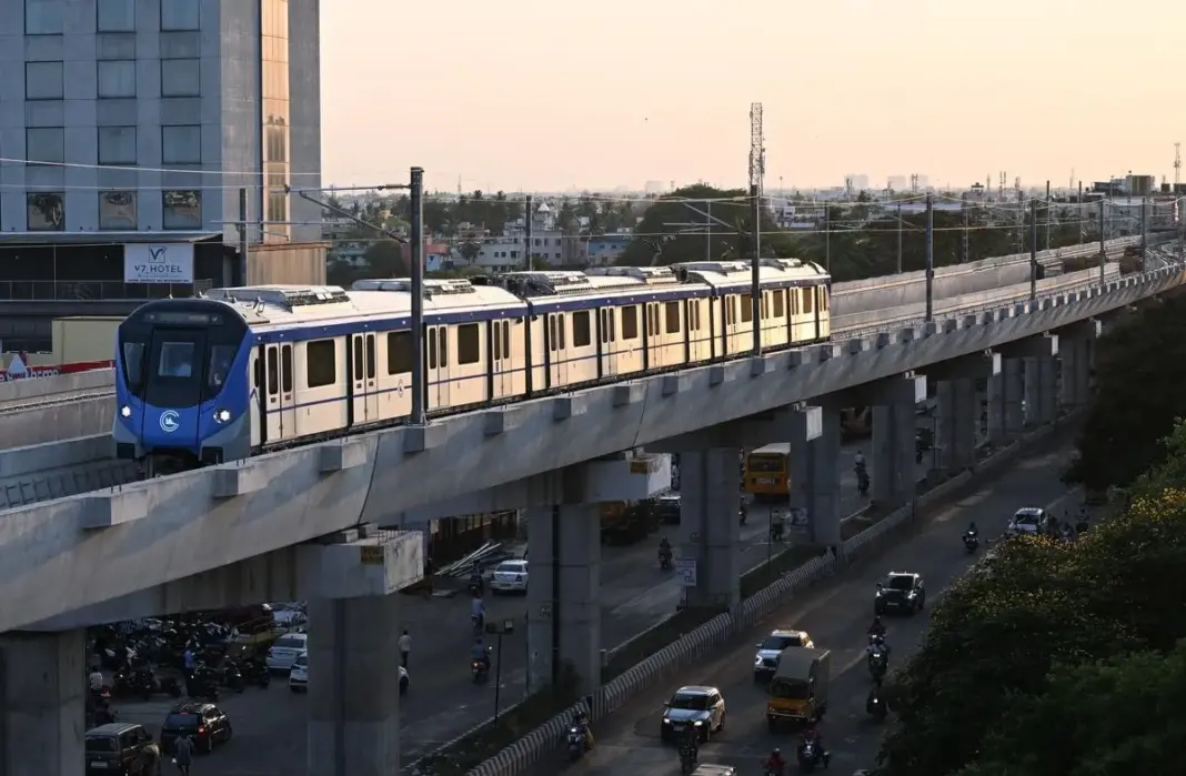 Chennai Metro Phase II Speed Trial Nears