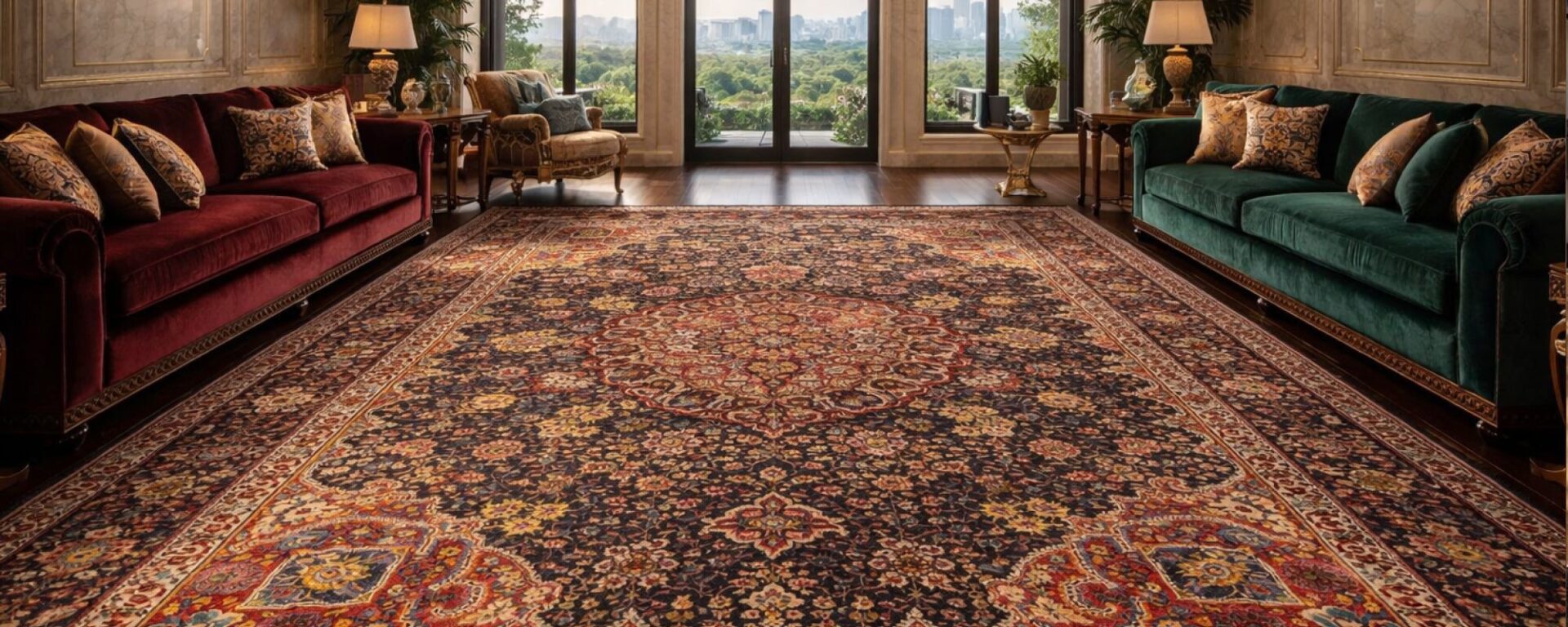 India Designer Revives Persian Rugs With Modern Collection