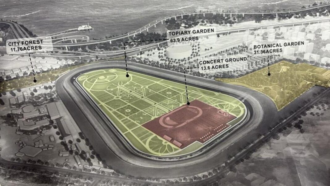 Mumbai Racecourse Designs Perimeter Drainage For Stadium