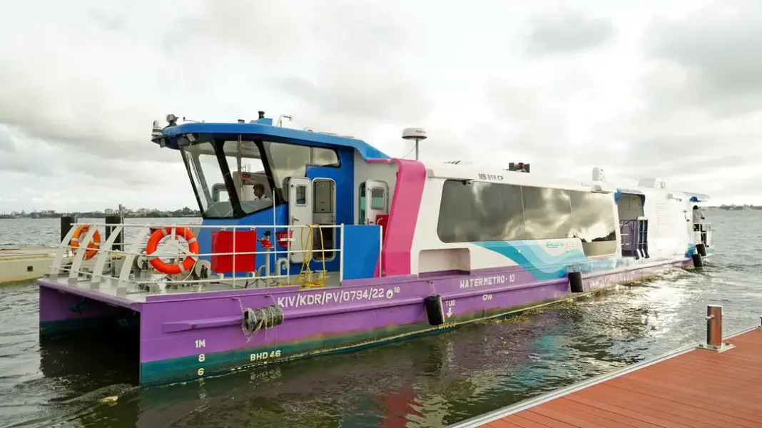 Kochi Water Metro Airport Link Survey