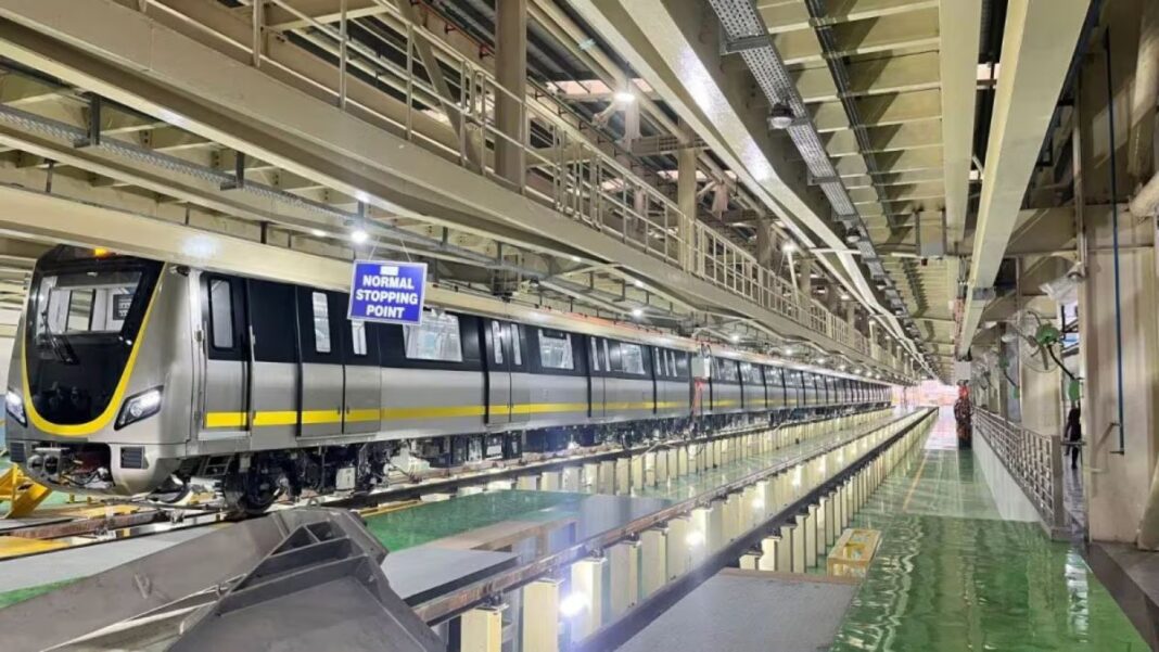 Bengaluru Metro Yellow Line Improves Train Frequency