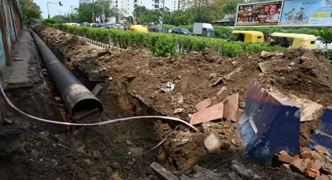 Delhi Faces Delays In Janakpuri Sewer Upgrade
