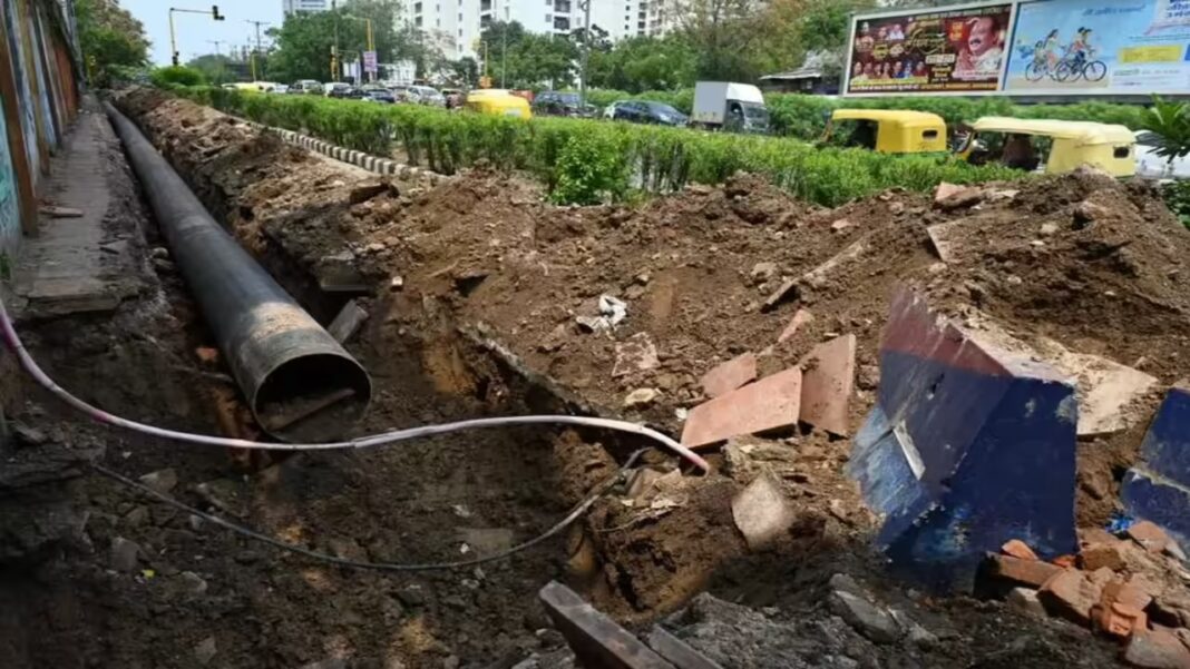 Delhi Faces Delays In Janakpuri Sewer Upgrade