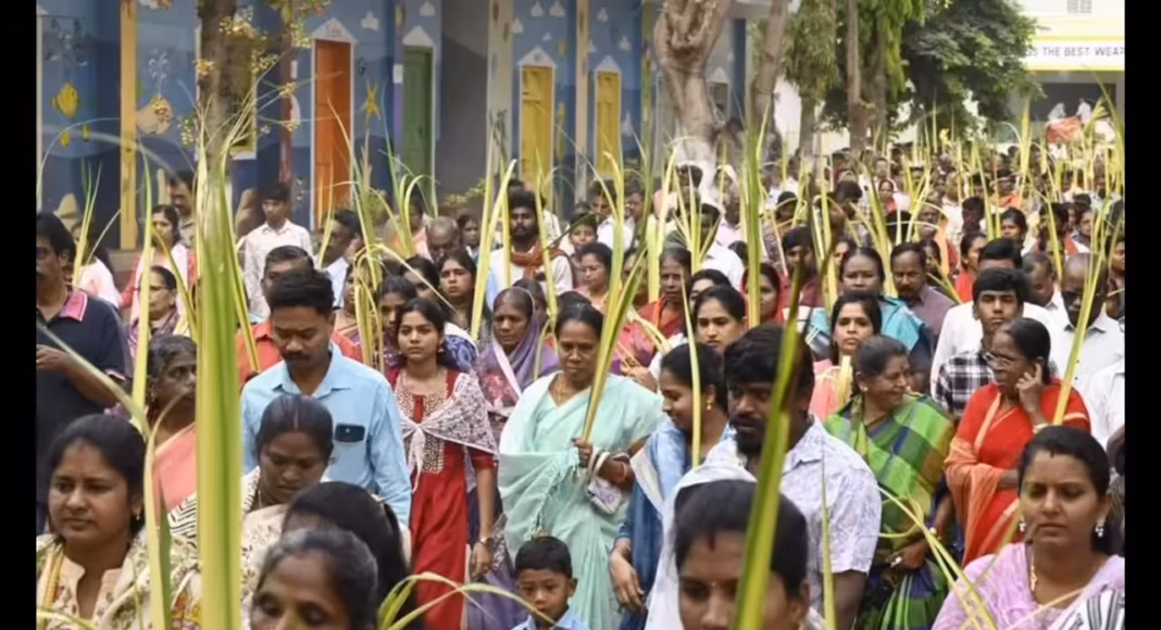Indore Palm Sunday Celebrations Bring Communities Together