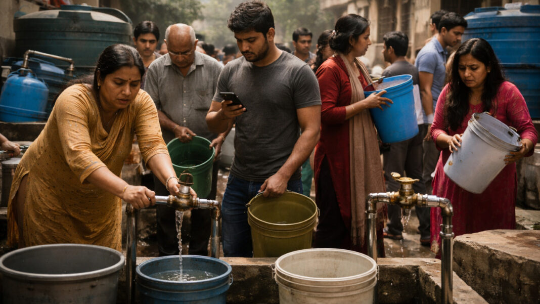 Delhi Water Supply Disruption Hits Key Areas